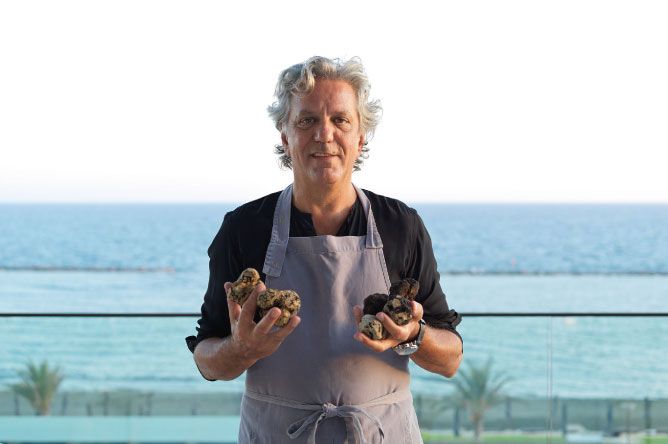 Enjoy the White Truffle Menu with Chef Giorgio Locatelli